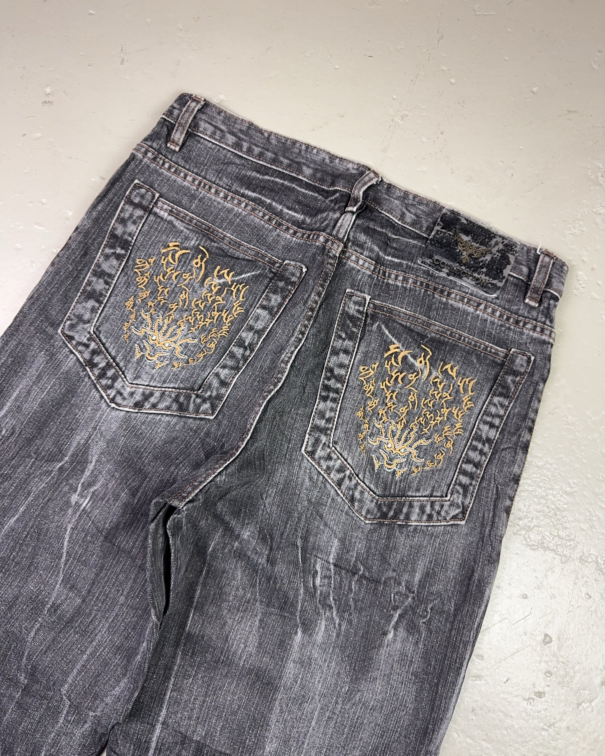 2000's Candid Keven Japanese Baggy Jeans *rare 32x30 (M)