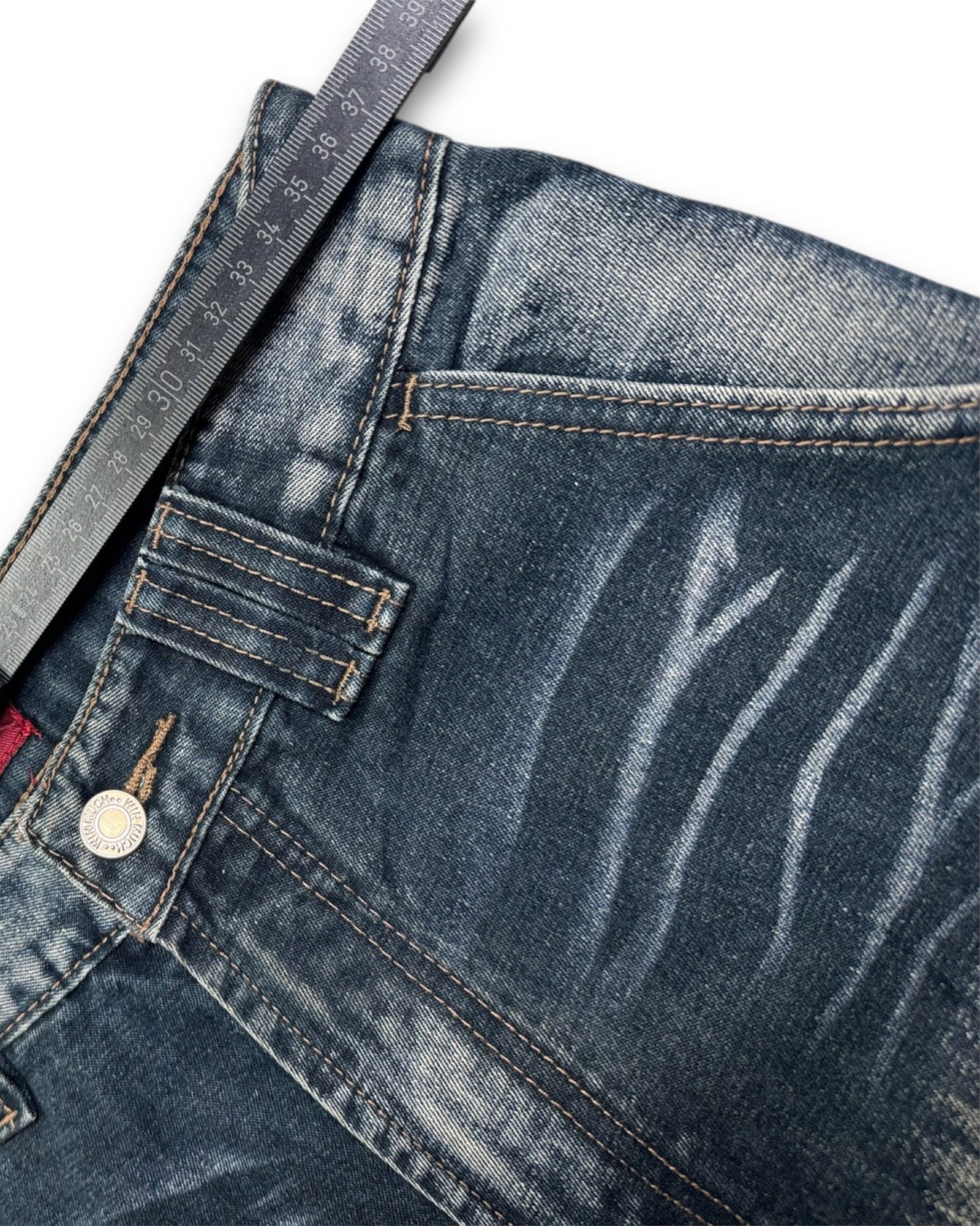 2000's Mini Top Baggy Jeans * 28x30 (S)