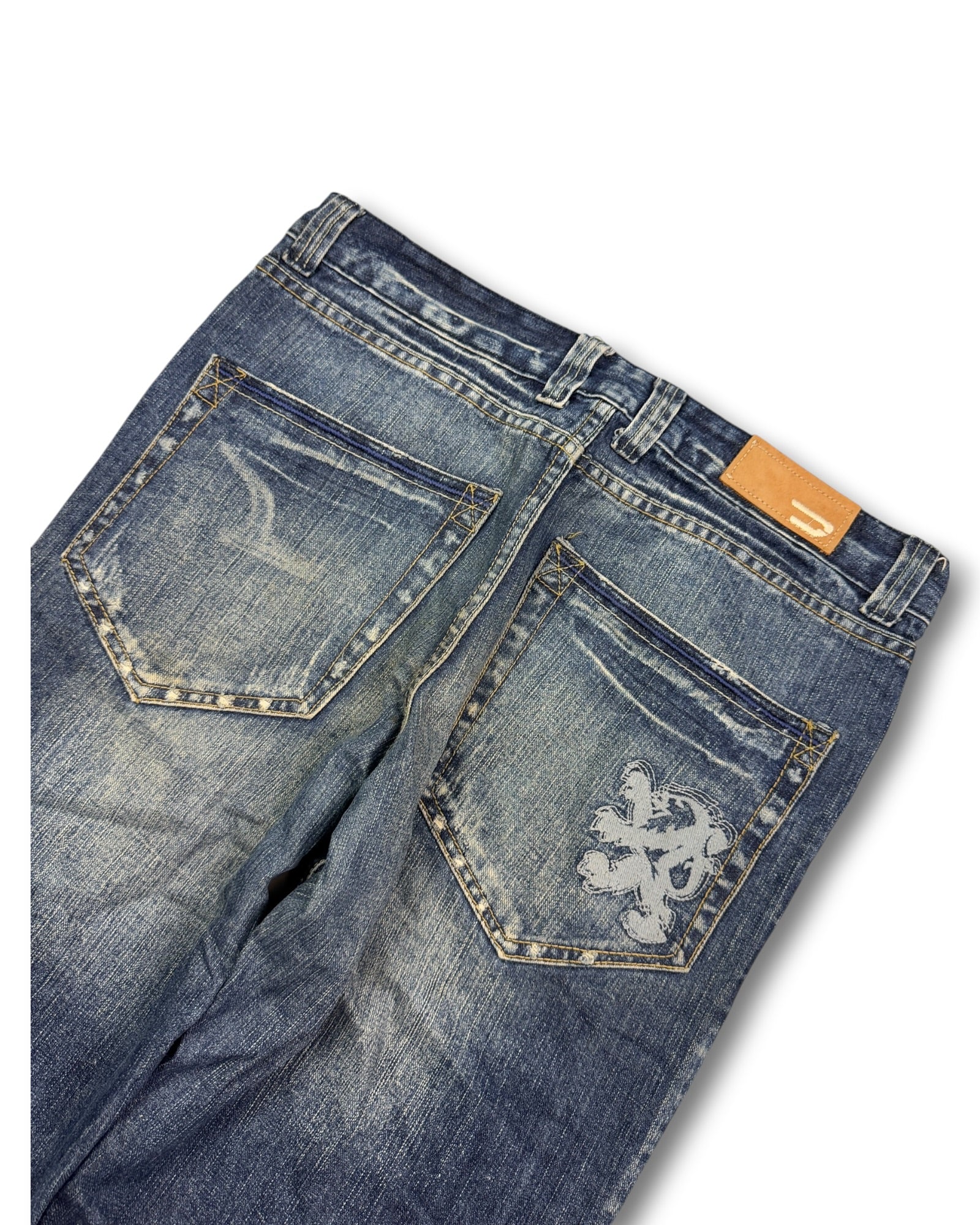 2000's Diesel Baggy/Bootcut Jeans *rare 36x34 (XL)