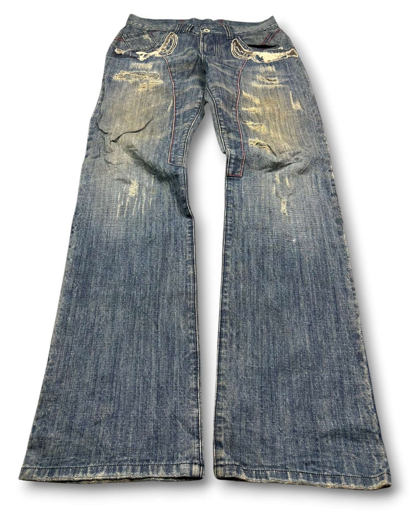 2000's Bootcut Japanese Jeans *very rare 32x34 (M)