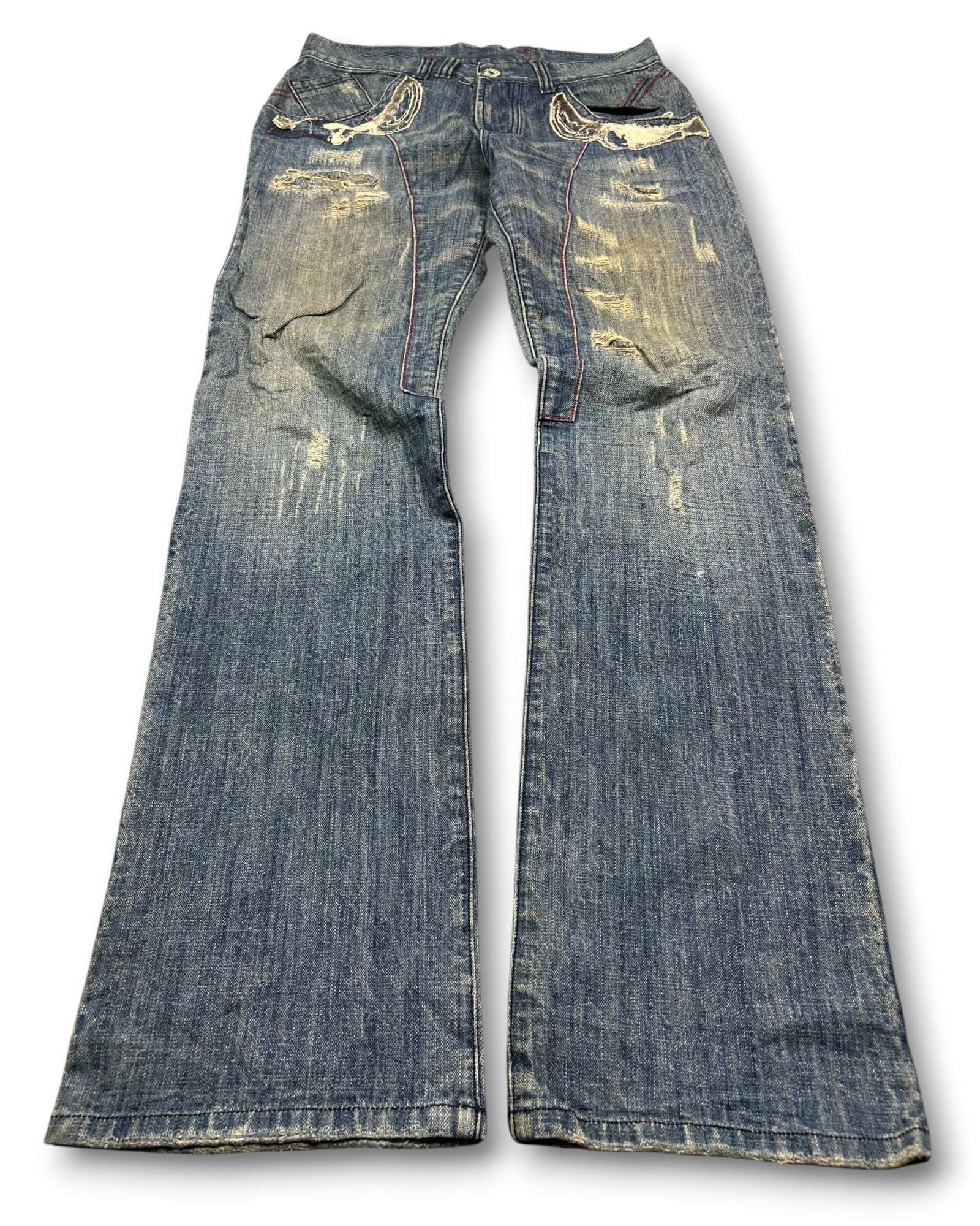 2000's Bootcut Japanese Jeans *very rare 32x34 (M)