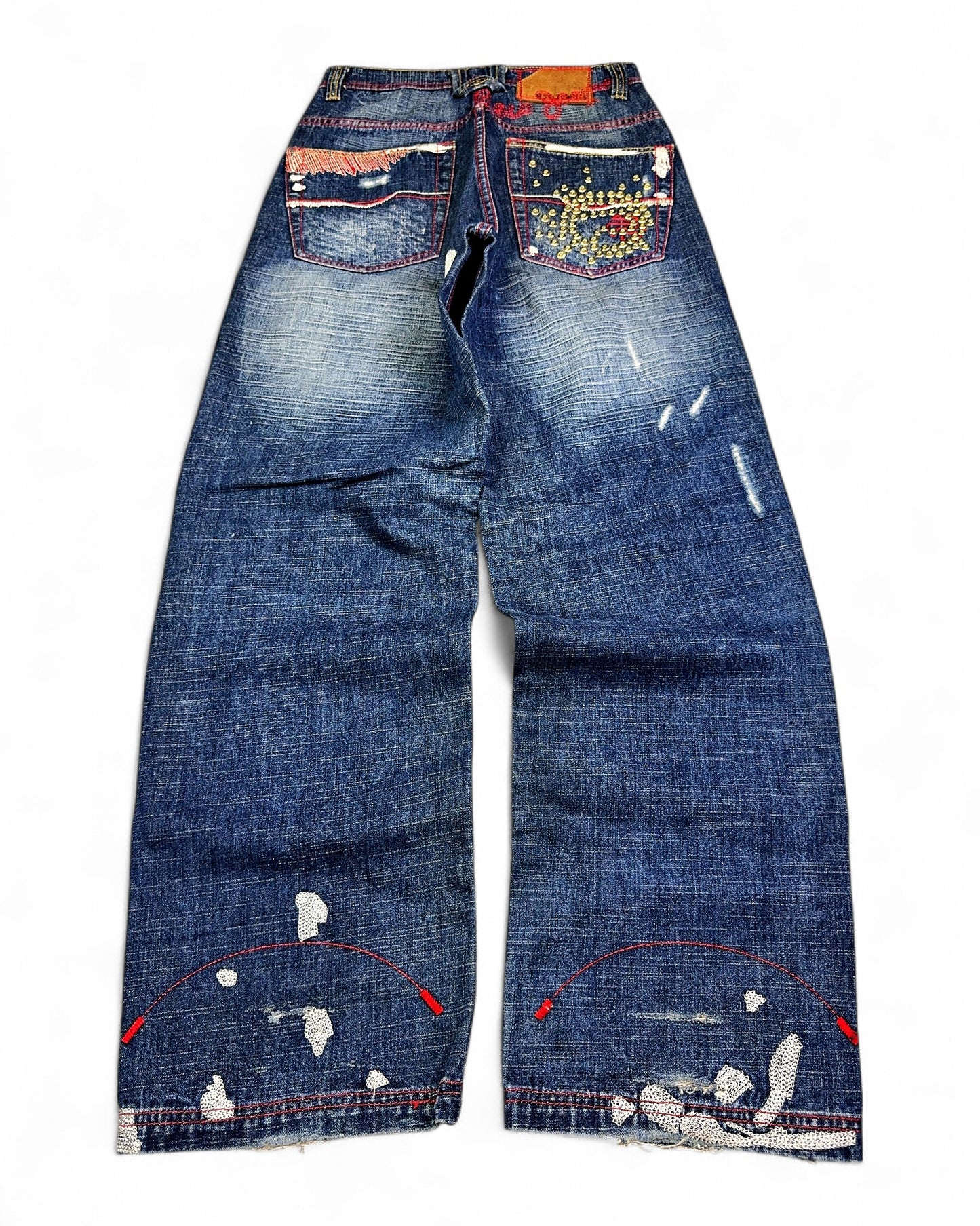 2000's Lepaco Hip Hop Baggy Jeans *very rare 28x32 (S)