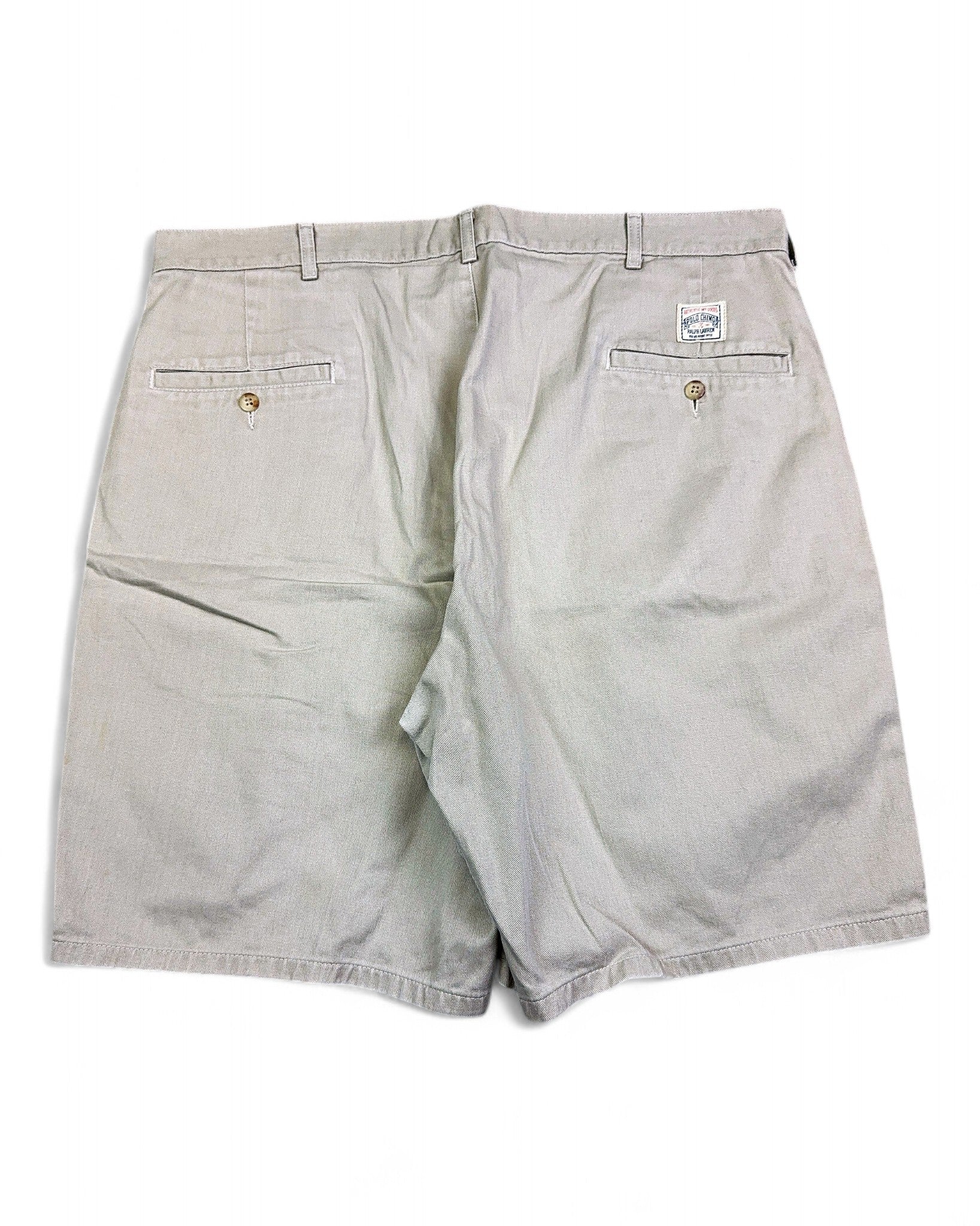 1990's Polo Ralph Lauren Chino Shorts made in USA *very rare (XL)