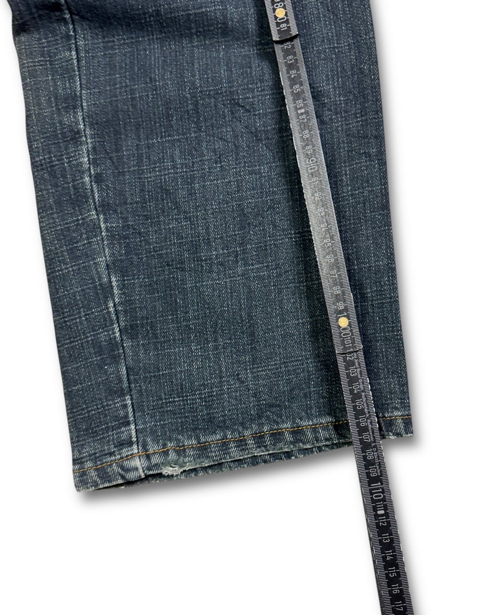 2000's Sheng Yue Han Straight Japanese Style Jeans *rare 28x32 (S)