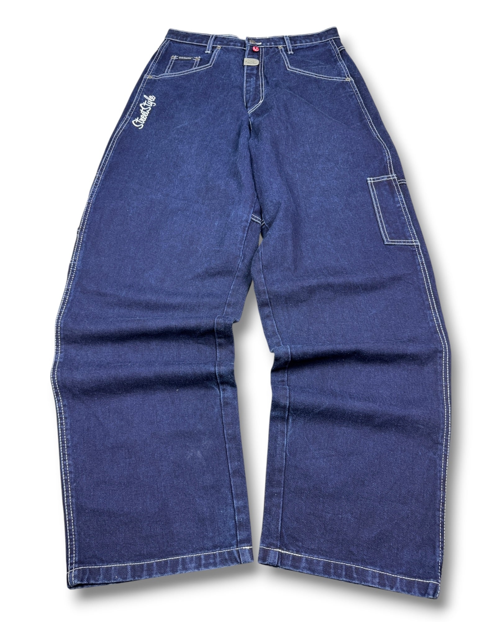 2000's O.G. Gear Hip Hop Baggy Jeans *very rare 32x34 (M)