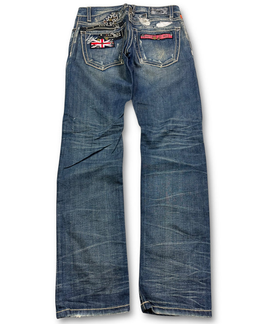 2000's Robin's Slim/Straight Jeans *very rare 30x30 (M)