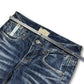 2000's Lolita Japanese Flared Jeans Women's *very rare 32x30 (M)