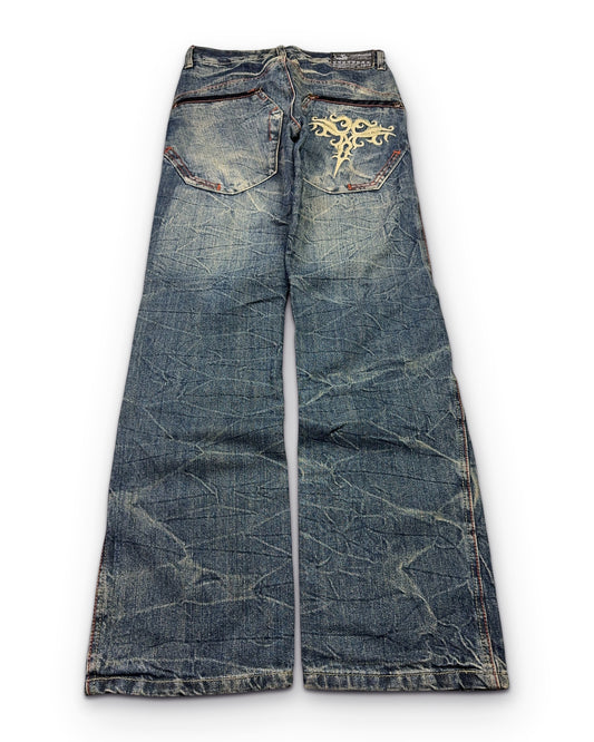 2000's Eightmun Japanese Archive Straight/Bootcut Jeans *very rare 28x32 (S)