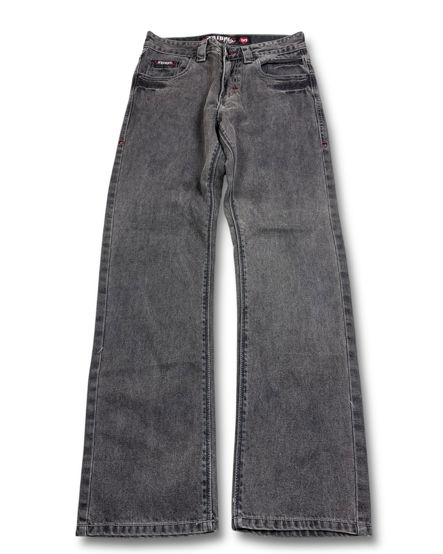 2000's Tribal Gear Hip Hop Baggy/Straight Jeans *very rare 30x30 (M)