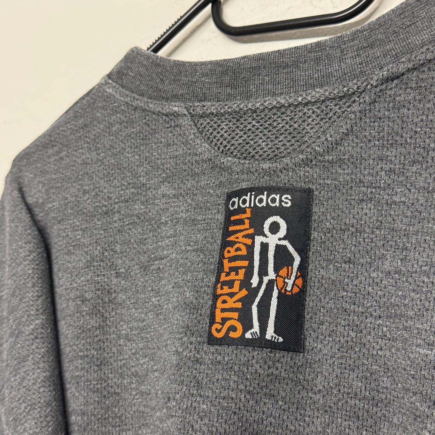 90‘s Adidas Streetball Vintage Sweater *sehr selten (L) - Lennys Vintage