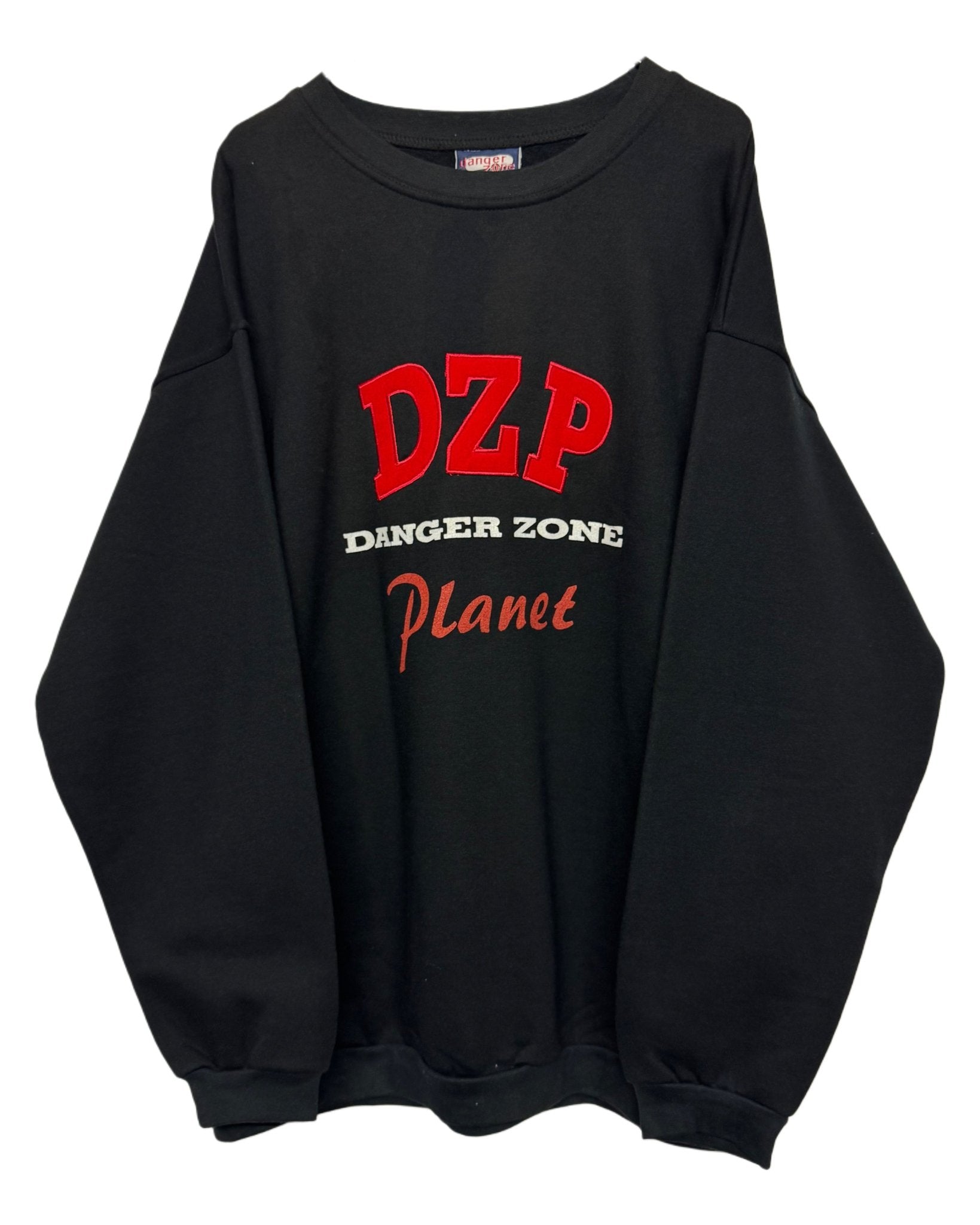 90‘s Danger Zone Planet Deadstock Hip Hop Sweater *sehr selten (XL) - Lennys Vintage