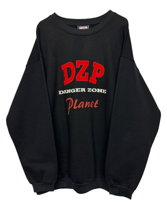 90‘s Danger Zone Planet Deadstock Hip Hop Sweater *sehr selten (XL) - Lennys Vintage