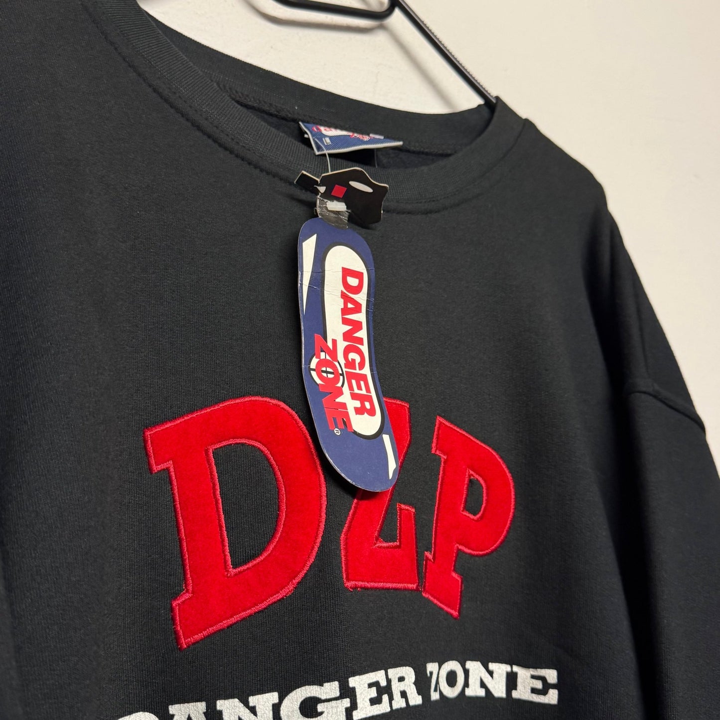90‘s Danger Zone Planet Deadstock Hip Hop Sweater *sehr selten (XL) - Lennys Vintage