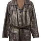 90‘s Leather Coat Women‘s *selten (S) - Lennys Vintage
