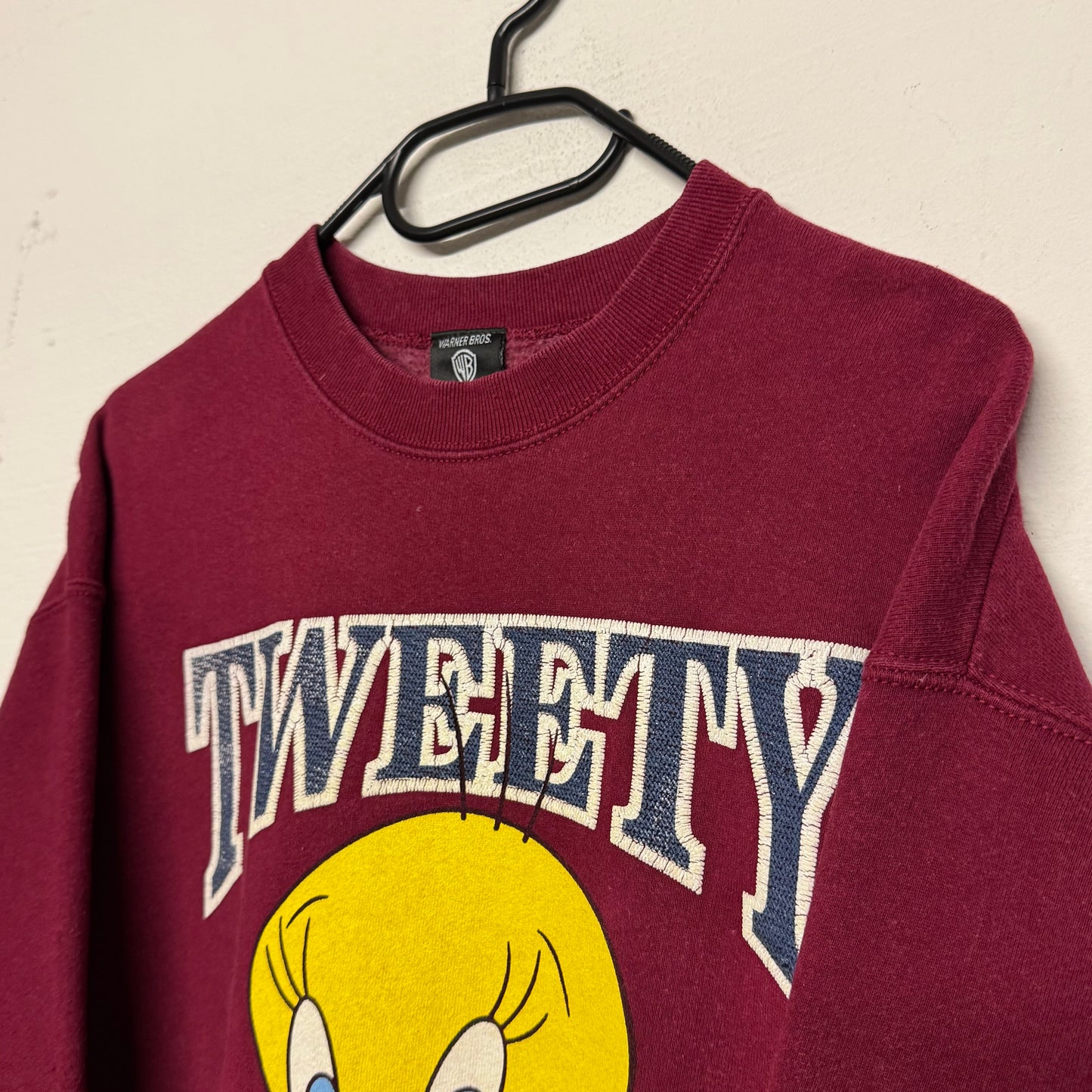 90‘s Tweety Warner Bros Vintage Sweater made in U.S.A. *sehr selten (M)