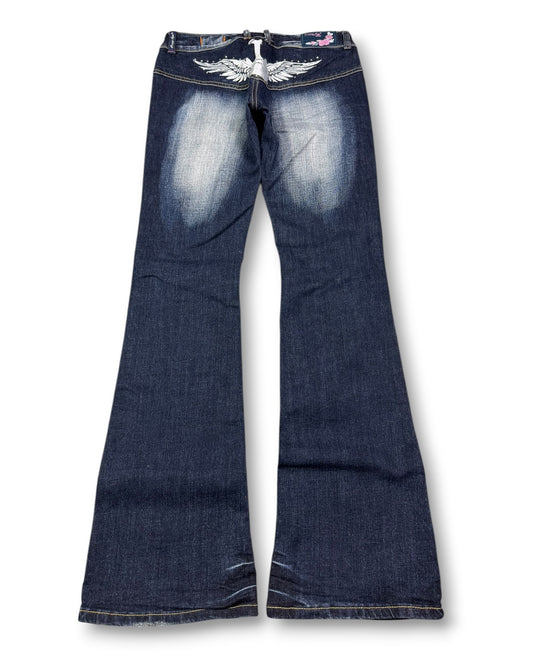 2000's Crazy Age Low Waist/Bootcut Jeans Women's *rare 28x30 (S)