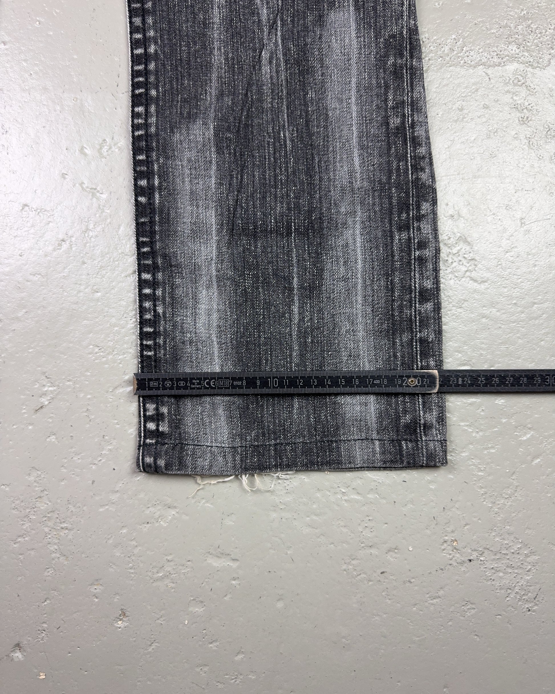 2000's Bobson Japanese Archive Straight/Baggy Jeans *rare 32x30 (M)