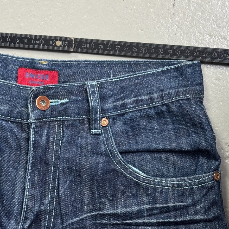 2000’s Uncle Japanese Baggy Jeans *rare 28x32