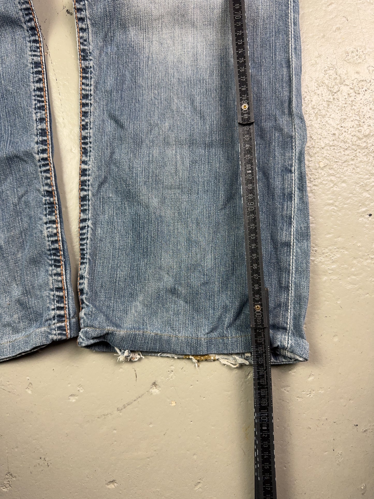 2000's Tommy Hilfiger Straight/Baggy Jeans *rare 36x32 (XL)
