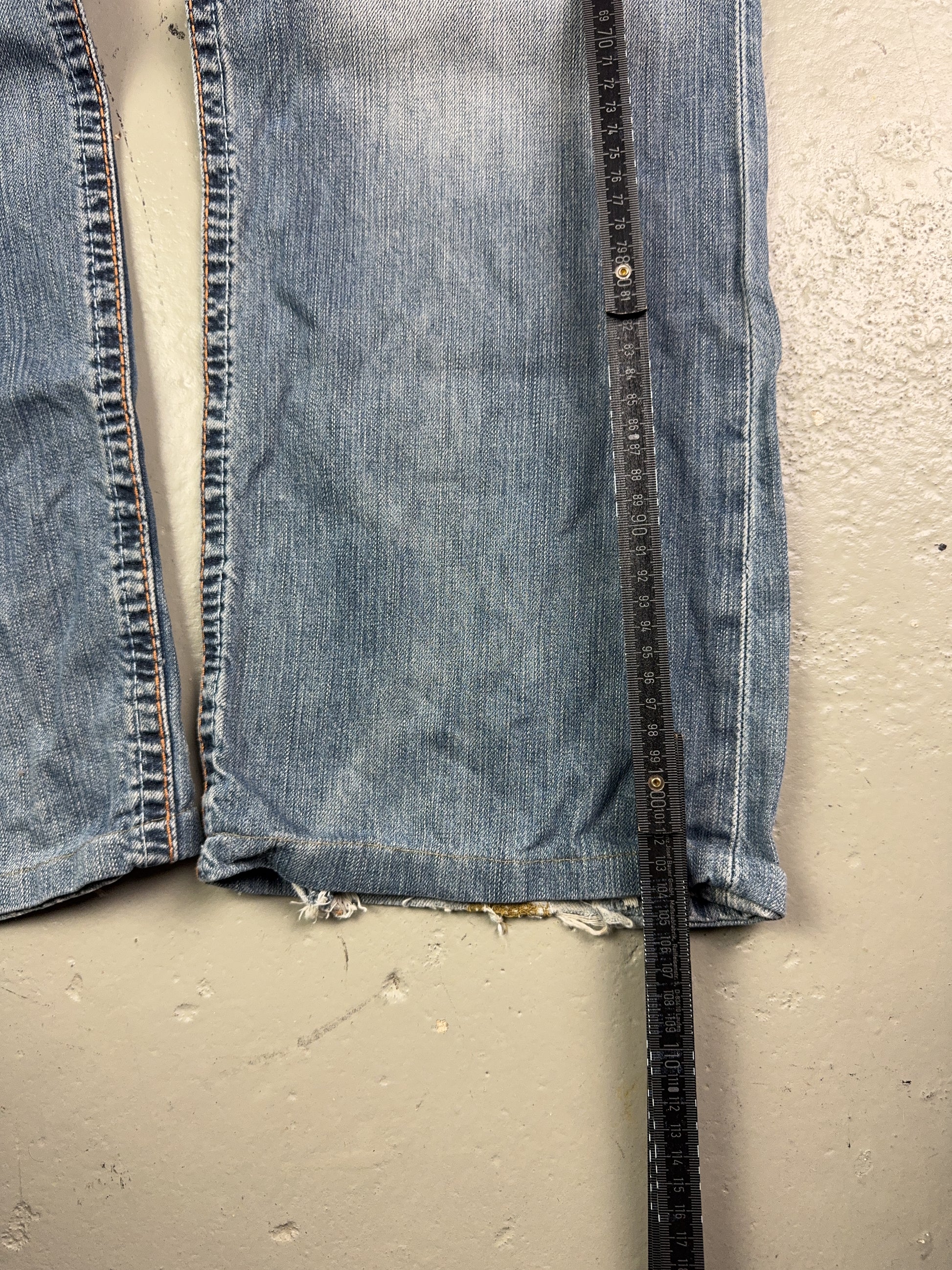 2000's Tommy Hilfiger Straight/Baggy Jeans *rare 36x32 (XL)