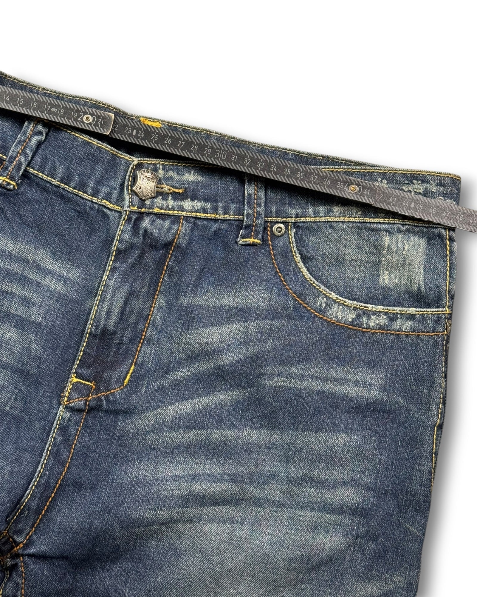 2000's Japanese Archive Baggy/Bootcut Jeans *very rare 38x36 (XXL)