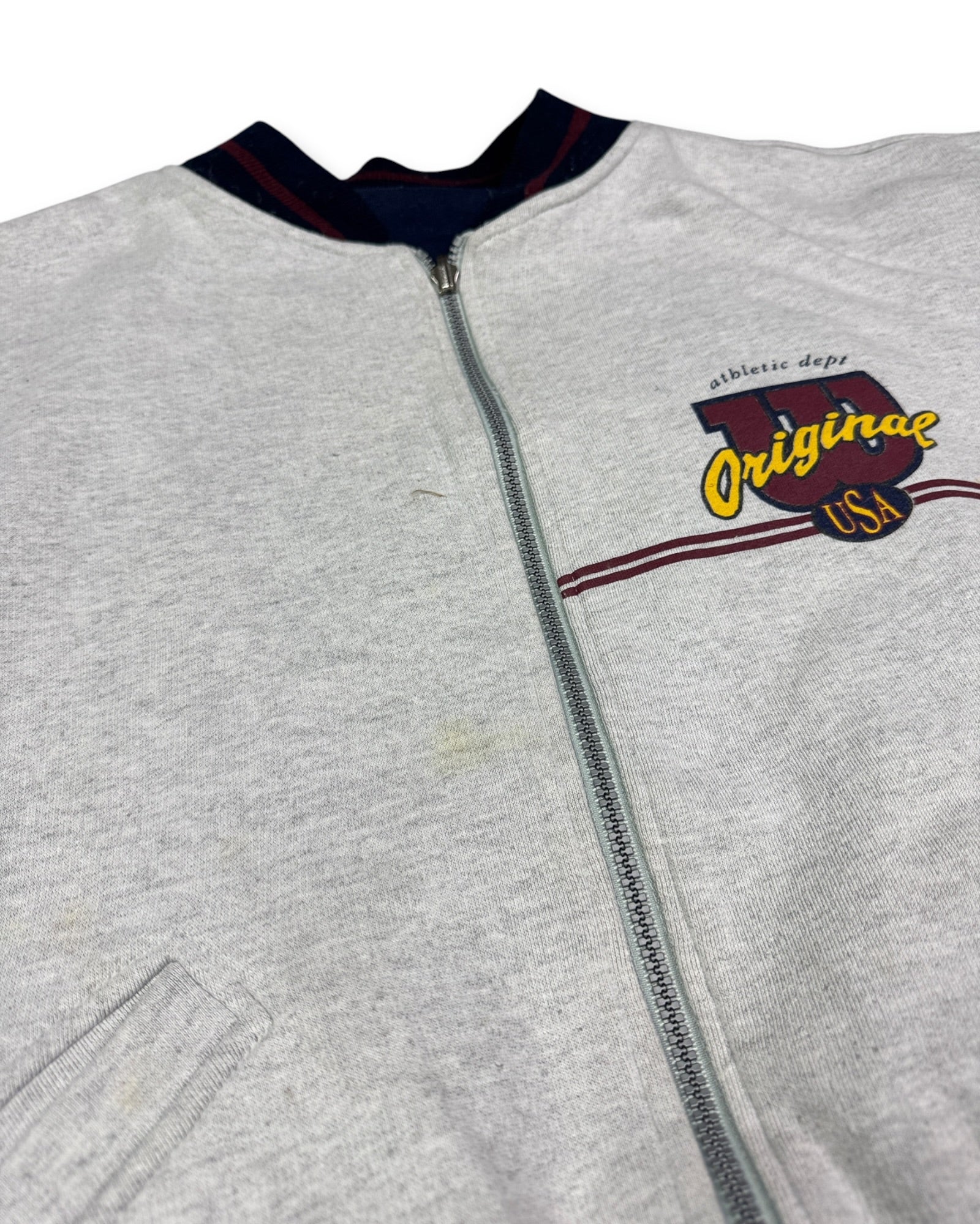 1990's Wilson 2in1 Reversible College Jacket *extremely rare (L)
