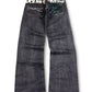 2000's Double D Straight/Baggy Japanese Jeans *very rare 30x30 (M)