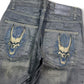 2000's Oniarai Straight Japanese Jeans *very rare 28x32 (S)
