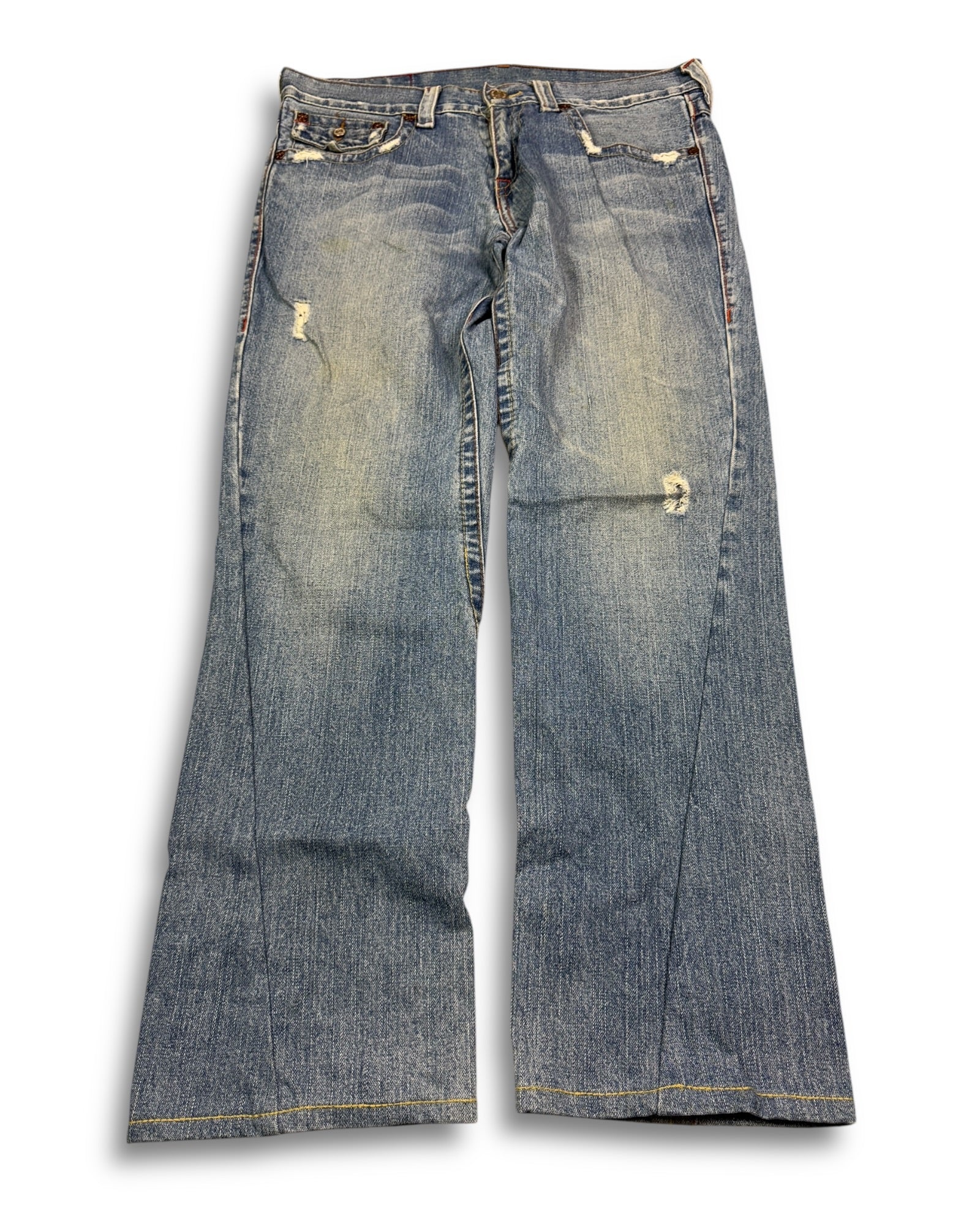 2000's True Religion Straight/Baggy Jeans *rare 34x30 (L)