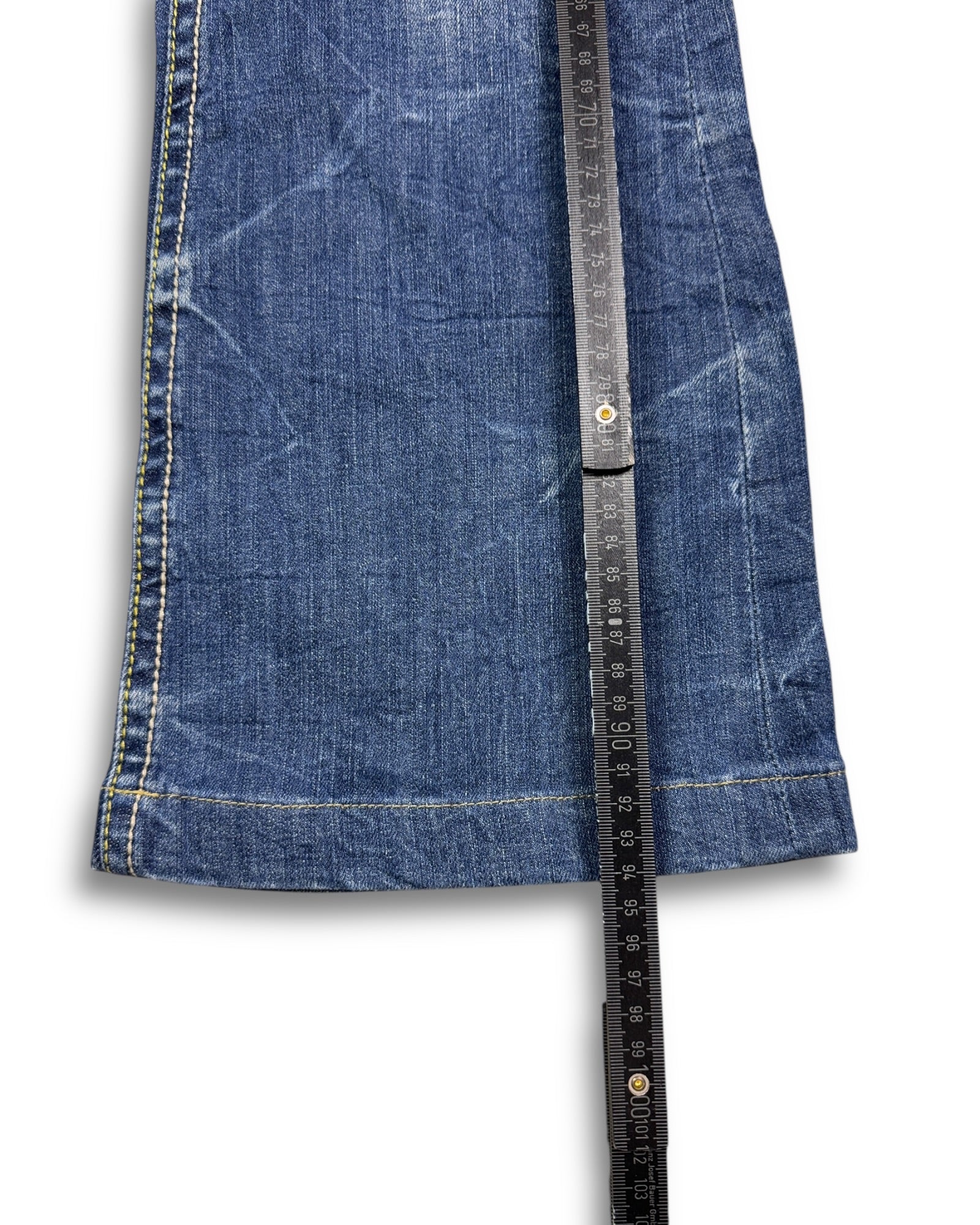 2000's Lolita Low Waist/Bootcut Japanese Jeans Women's *very rare 30x28 (M)