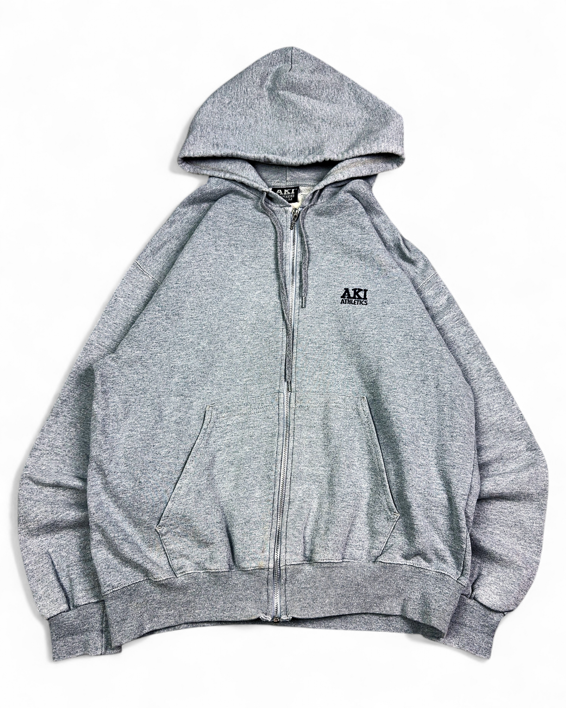 2000's Aki Athletics Zip Hoodie * (M)