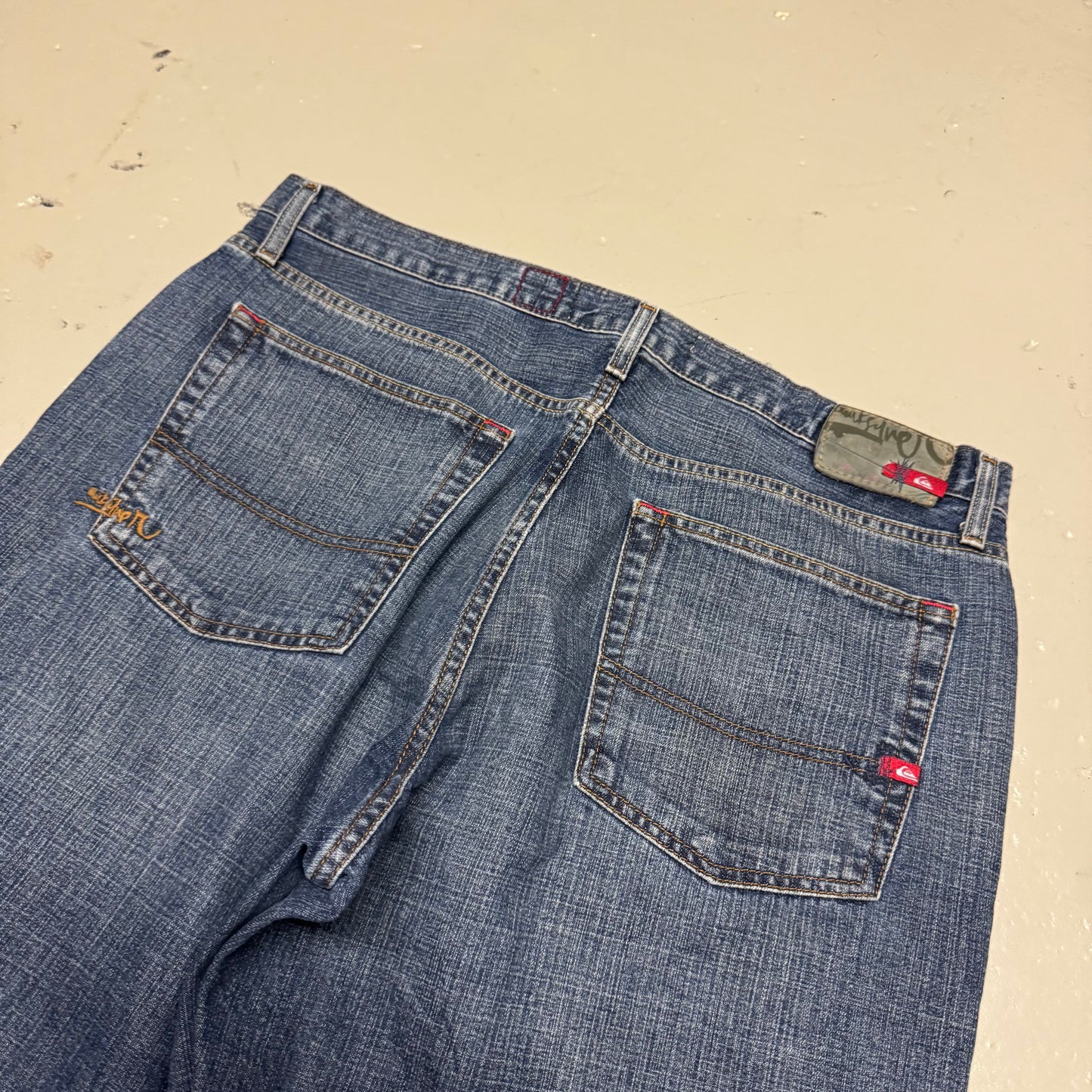 2000‘s Quiksilver Baggy Jeans 36x32