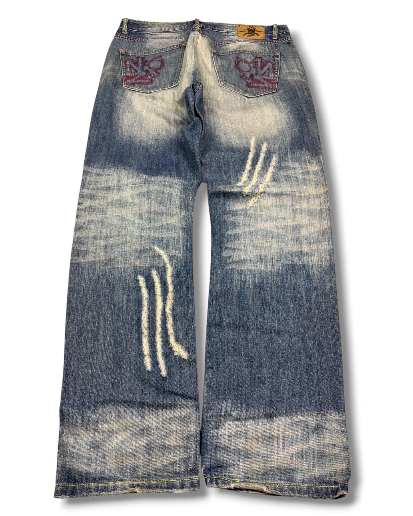 2000's Woodstock Baggy Jeans *very rare 36x32 (XL)