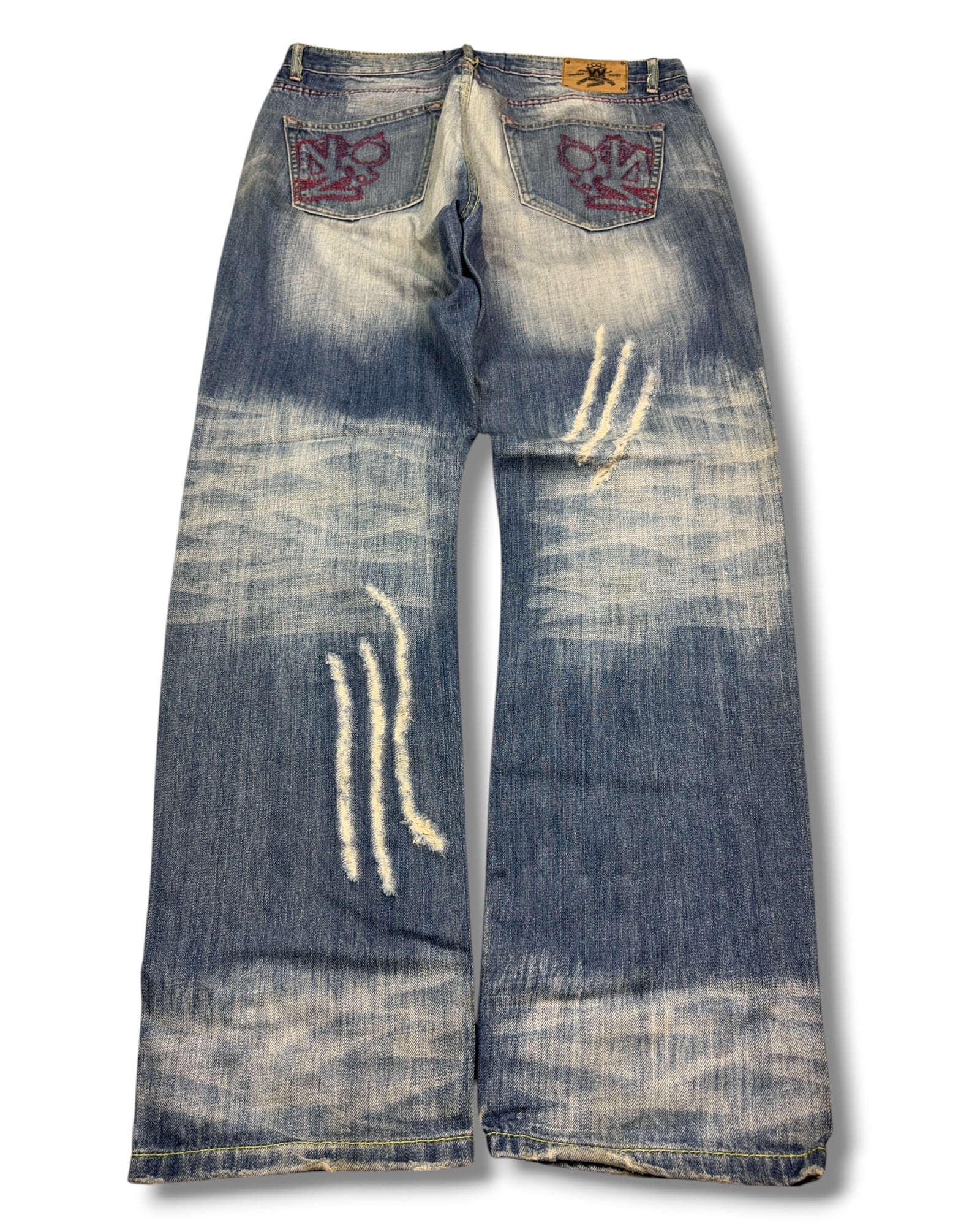 2000's Woodstock Baggy Jeans *very rare 36x32 (XL)