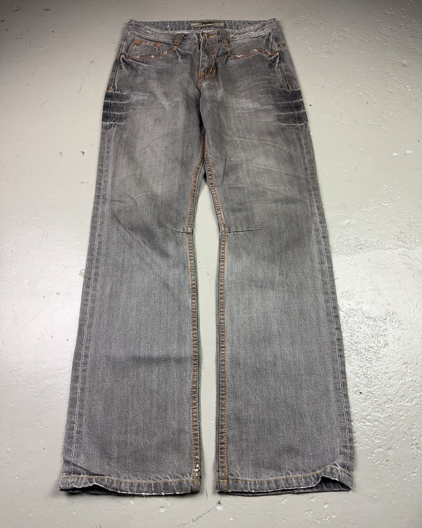 2000's Blue Force Japanese Straight Jeans *rare 30x32 (M)