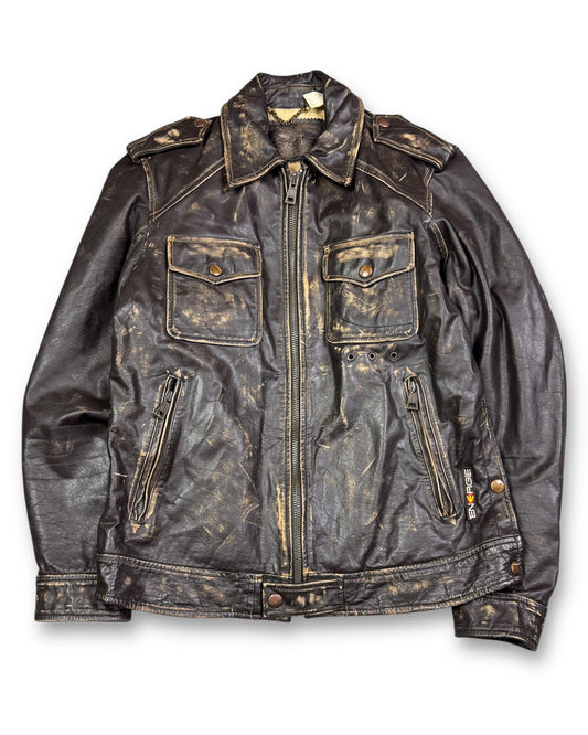 2000's Energie Archive Leather Jacket *very rare (L)