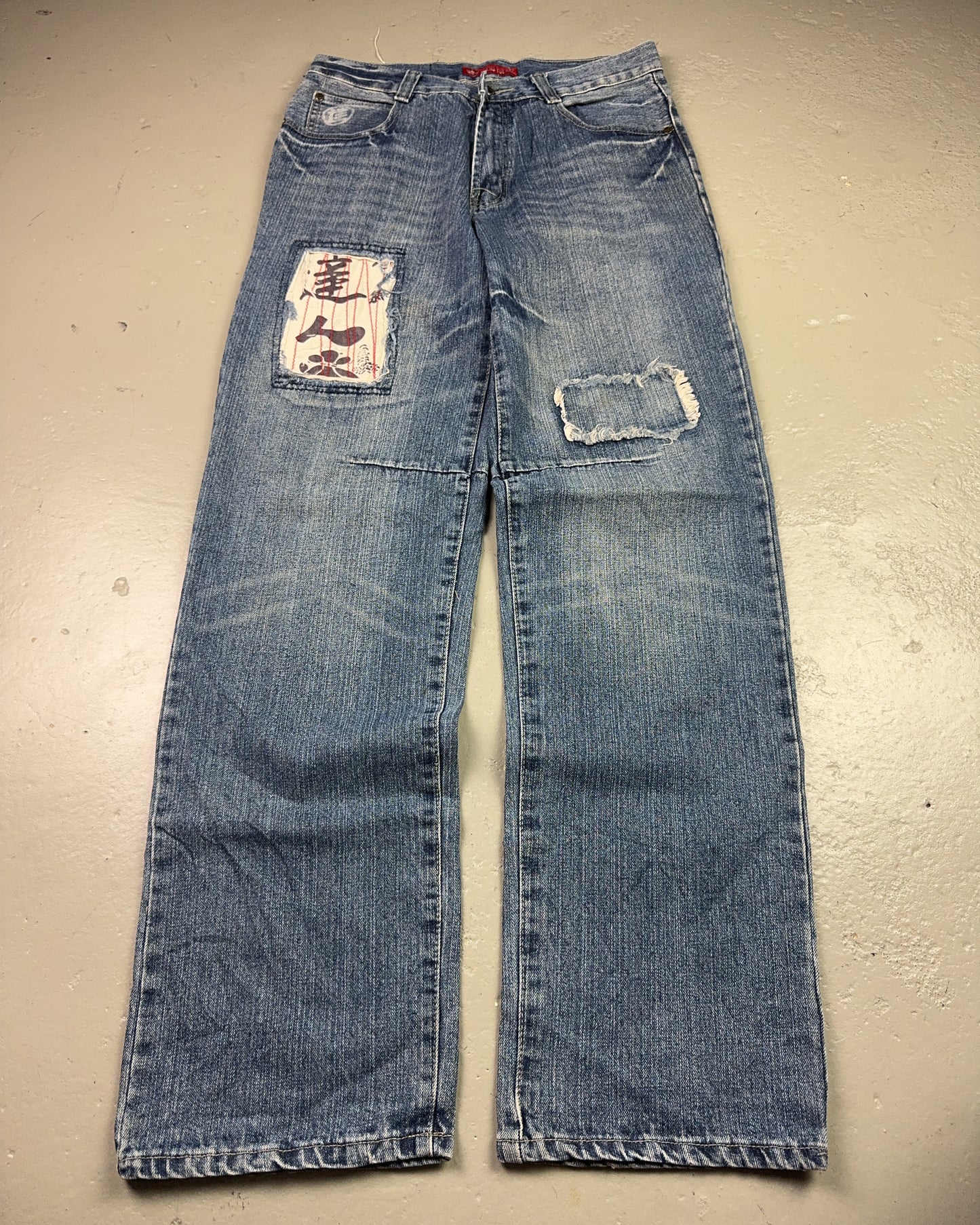 2000's Japanese Straight/Baggy Jeans * 30x34 (M)