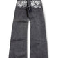 2000's Tribal Gear Hip Hop Baggy/Straight Jeans *very rare 30x30 (M)