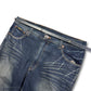 2000's Woker Baggy Japanese Jeans *rare 40x28 (XXL)