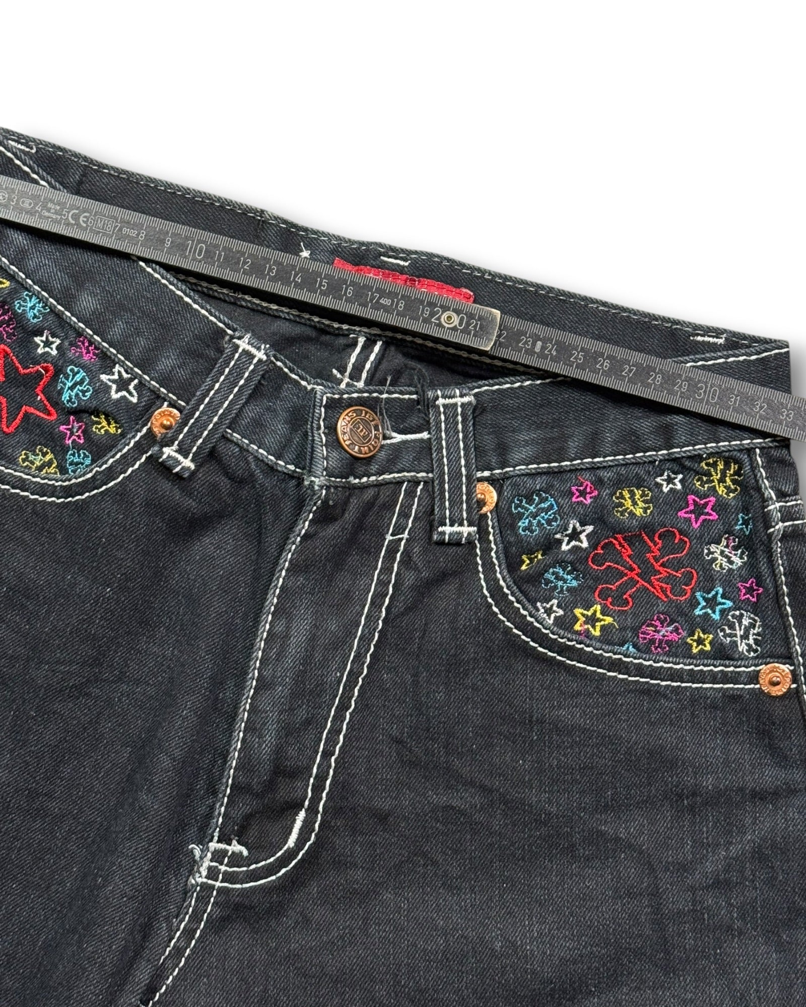 2000's Ice Point Straight/Baggy Jeans Women's *rare 26x30 (XS)