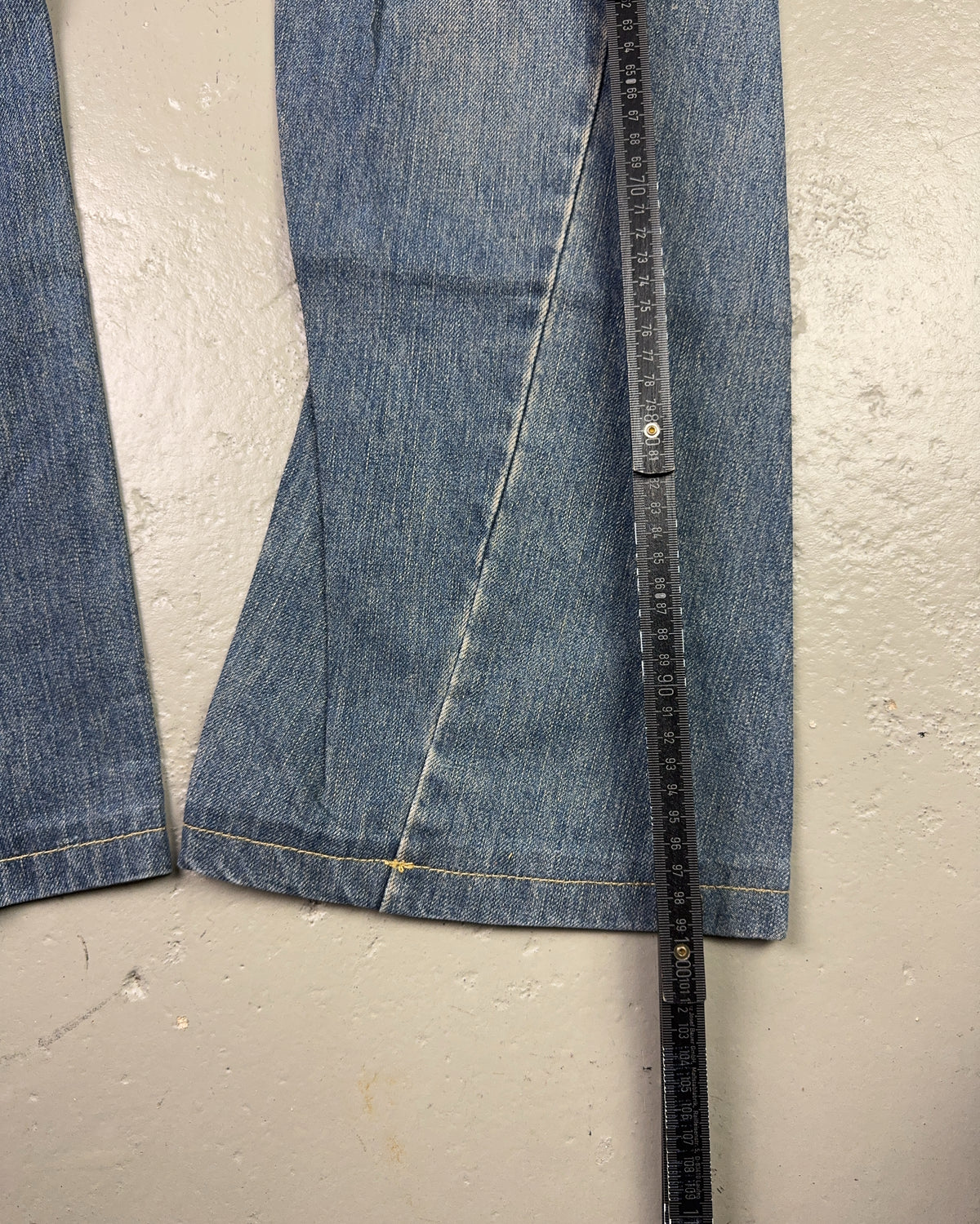 2000's Blueway [kulo] Japanese Archive Bootcut/Flared Jeans *very rare 30x30 (M)