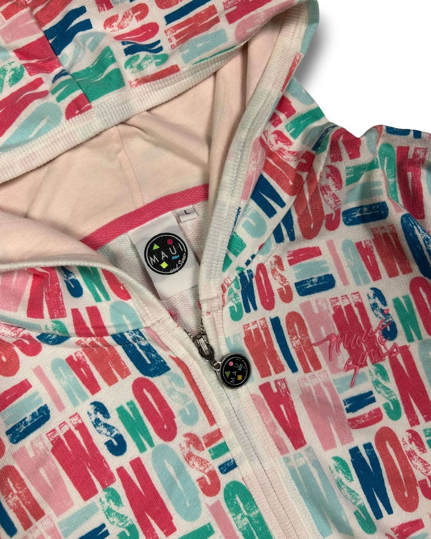 2000's Maui And Sons Zip Hoodie Women's * (L)