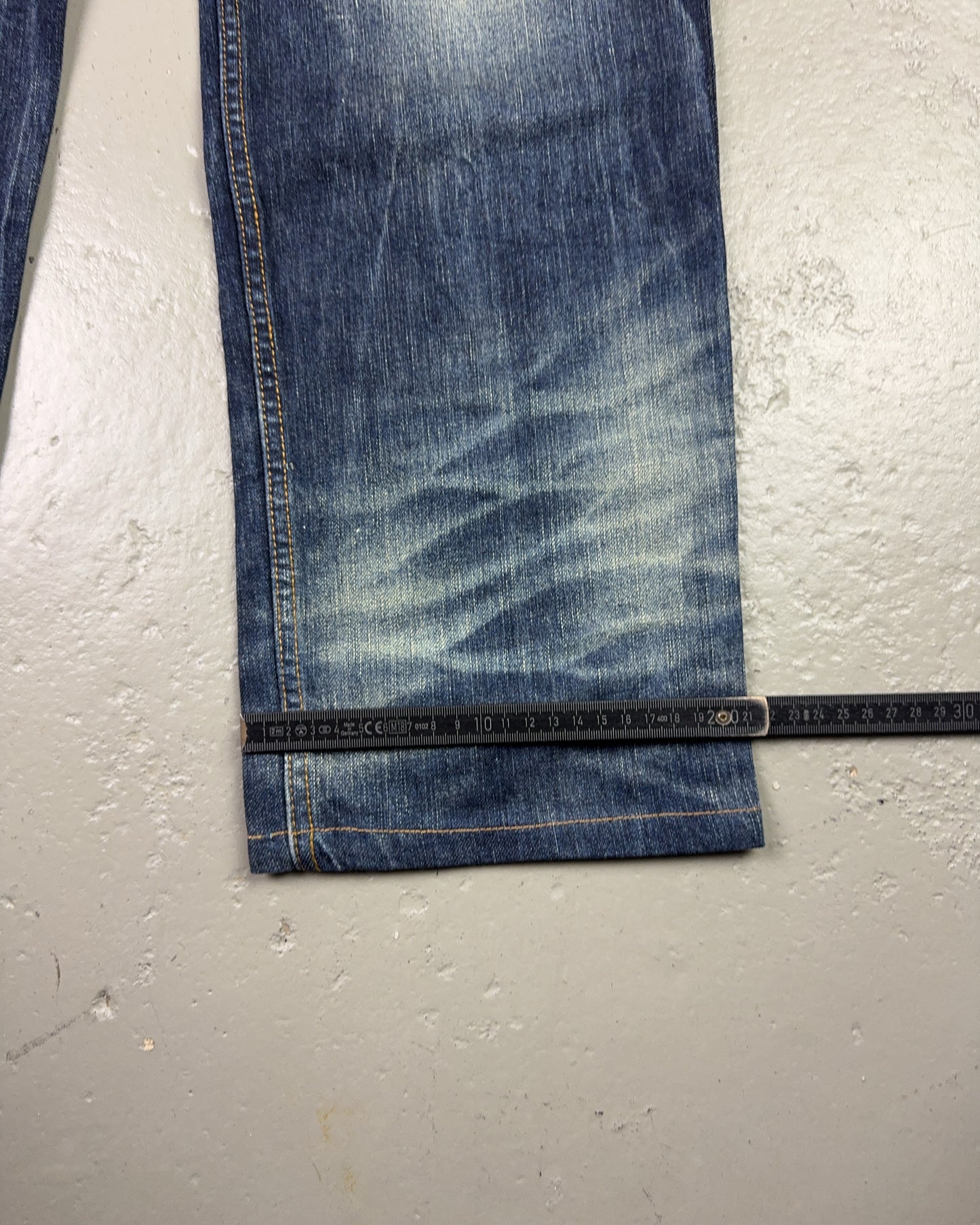 2000's Oniarai Japanese Archive Straight Jeans *very rare 36x32 (XL)