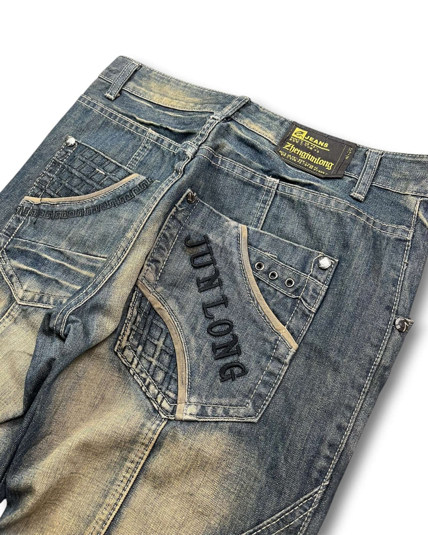 2000's Japanese Style Straight/Baggy Jeans *rare 32x30 (M)