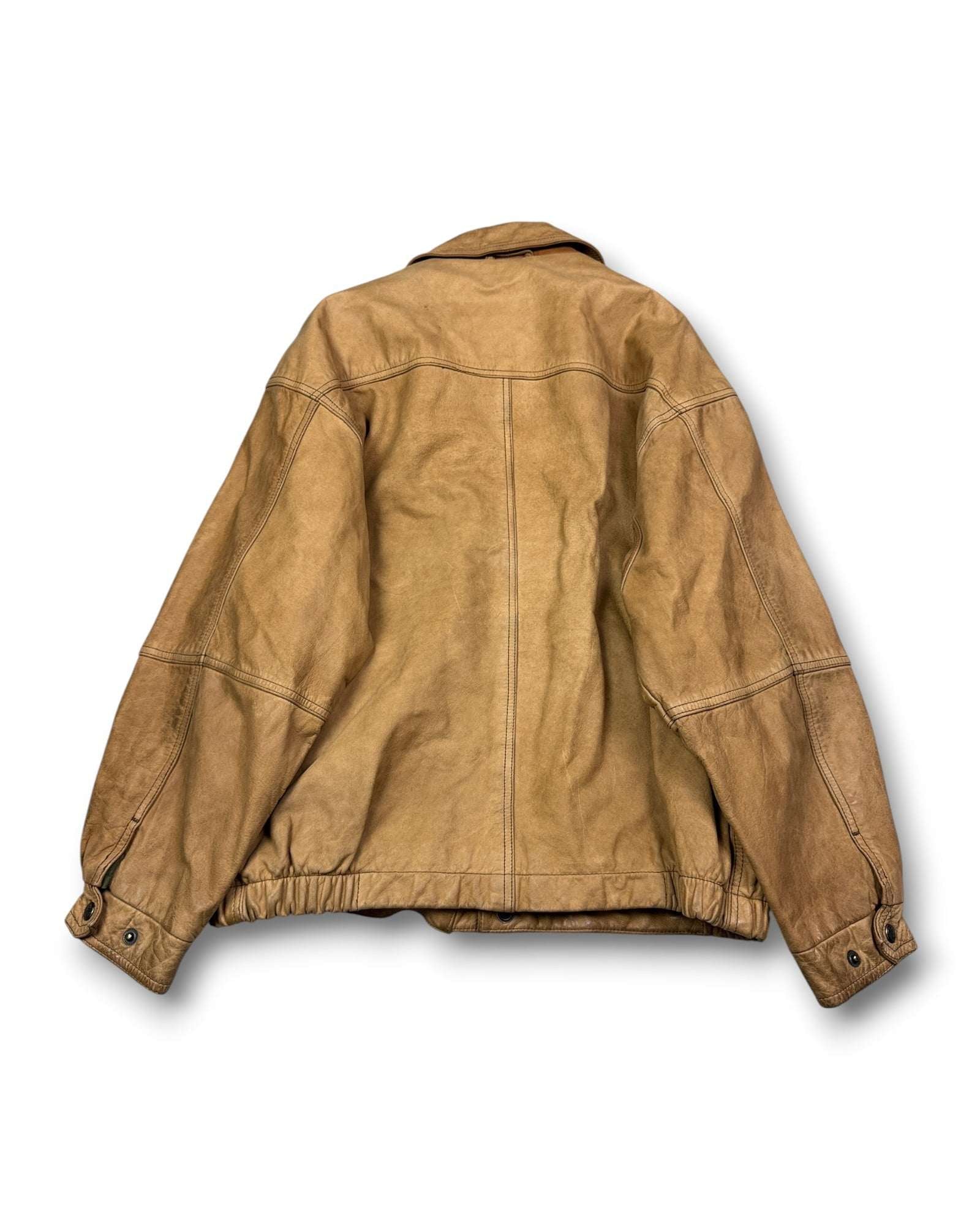 1990's Timberland Leather Jacket made in Korea *extremely rare (M)