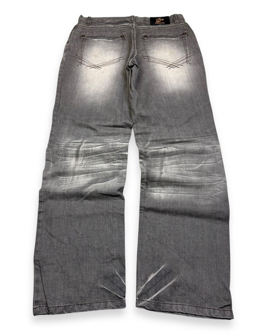 2000’s Stockton Japanese Baggy Jeans *rare 32x34
