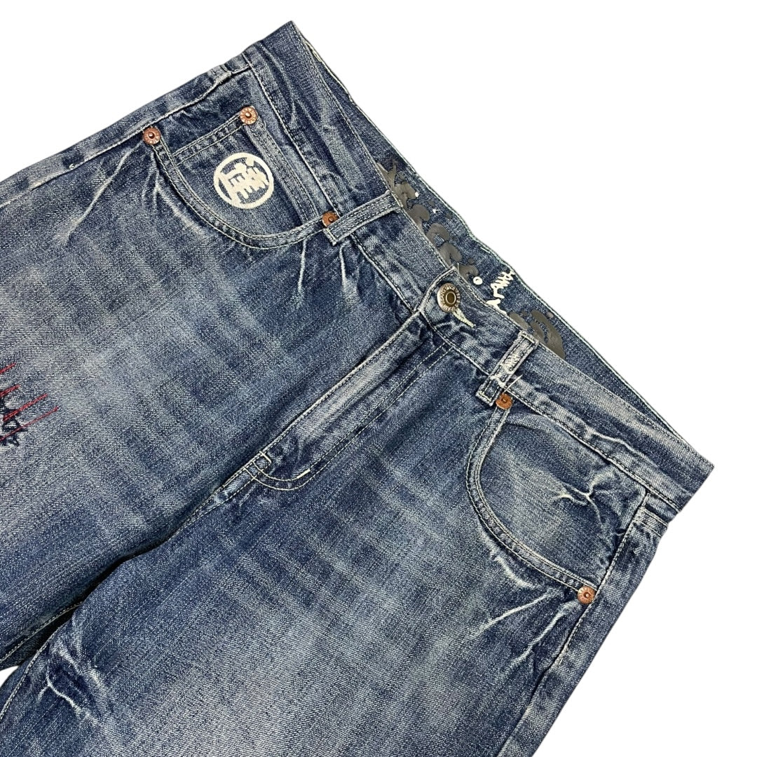 2000‘s Big Train Japanese Archive Baggy Jeans *very rare 32x34