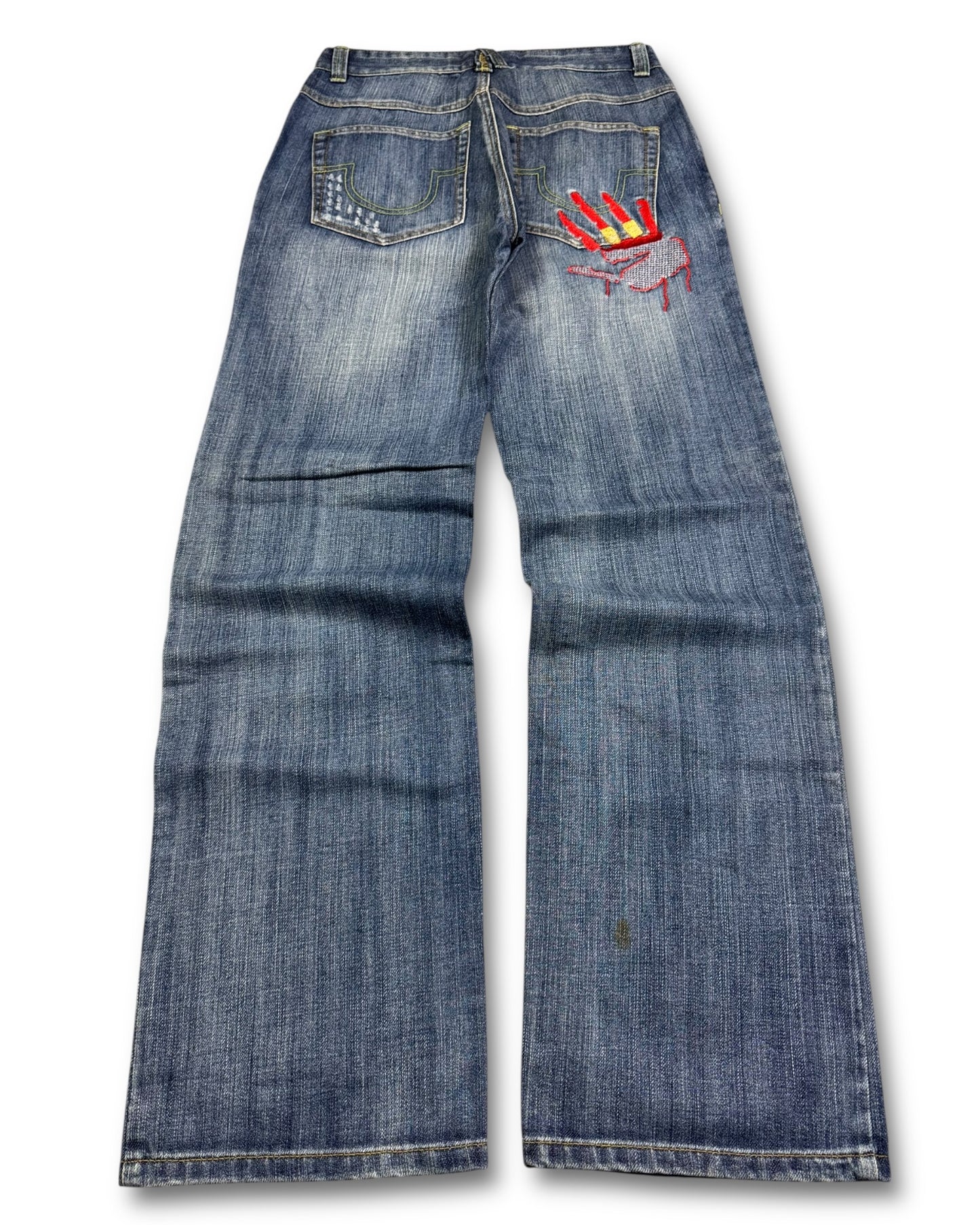 2000's Sinorway Hip Hop Baggy Jeans *rare 30x32 (M)