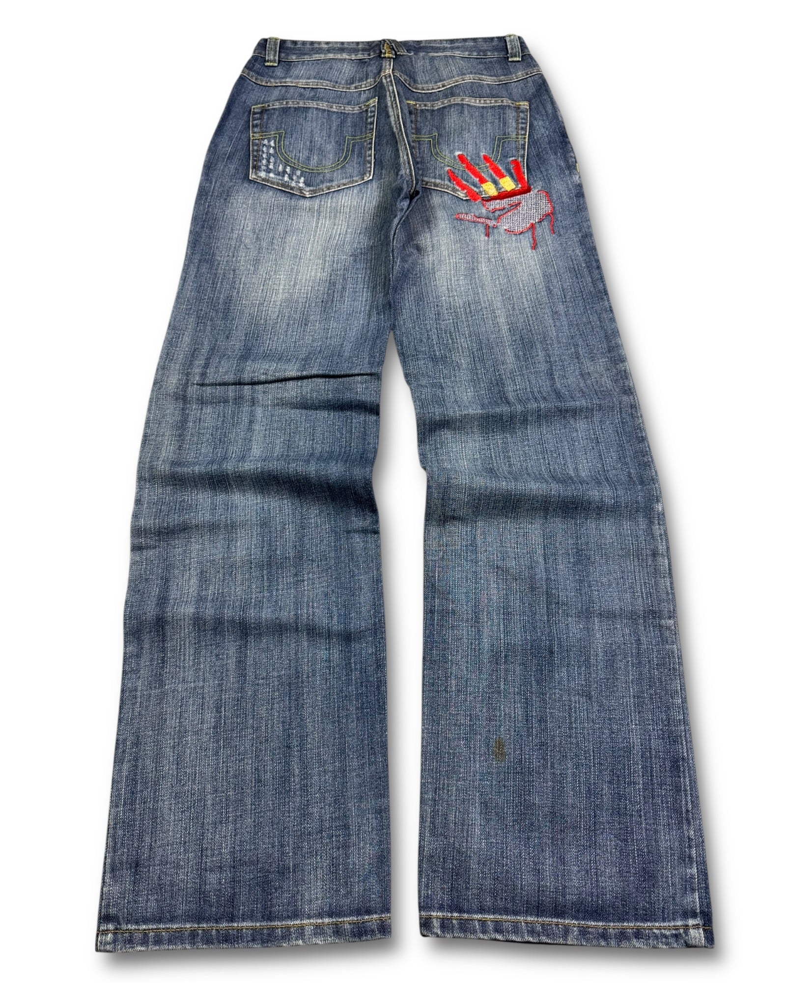 2000's Sinorway Hip Hop Baggy Jeans *rare 30x32 (M)
