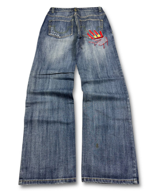 2000's Sinorway Hip Hop Baggy Jeans *rare 30x32 (M)